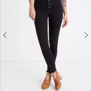 Madewell High Rise Skinny Jeans